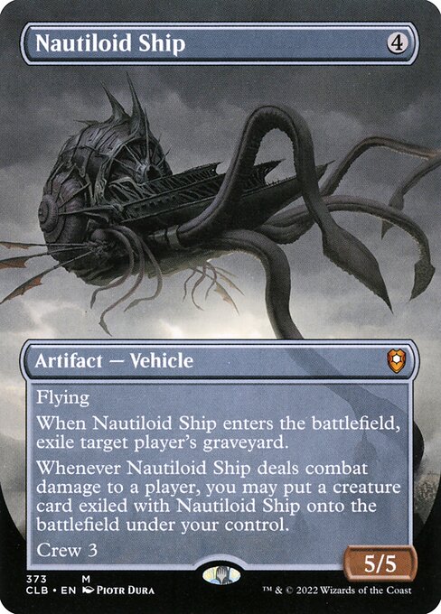 Nautiloid Ship - Commander Legends: Battle for Baldur's Gate