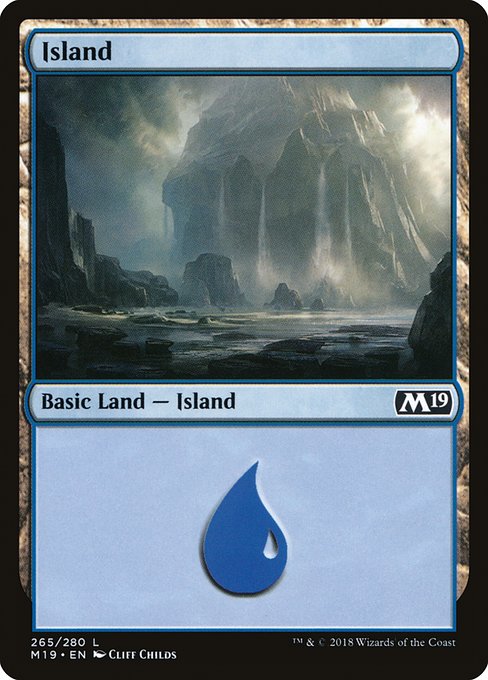 Island - Core Set 2019