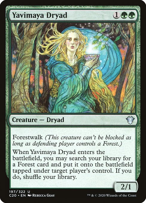 Yavimaya Dryad - Commander 2020