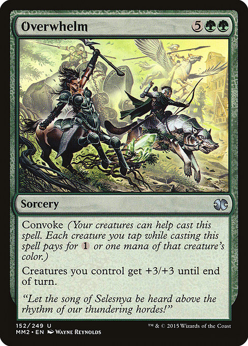 Overwhelm - Modern Masters 2015