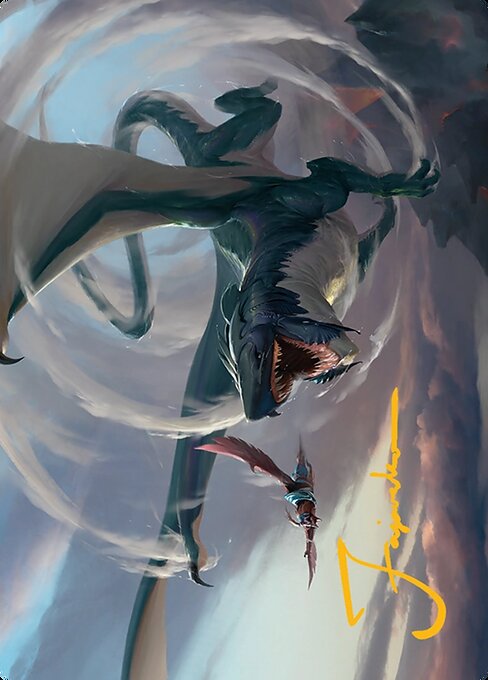 Whirlwing Stormbrood - Tarkir: Dragonstorm Art Series