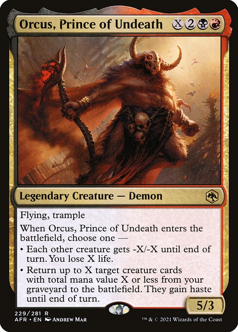 Orcus, Prince of Undeath - Adventures in the Forgotten Realms