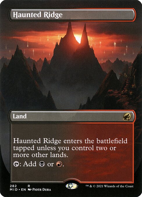 Haunted Ridge - Innistrad: Midnight Hunt