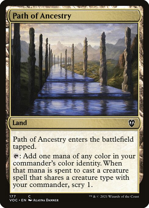 Path of Ancestry - Crimson Vow Commander