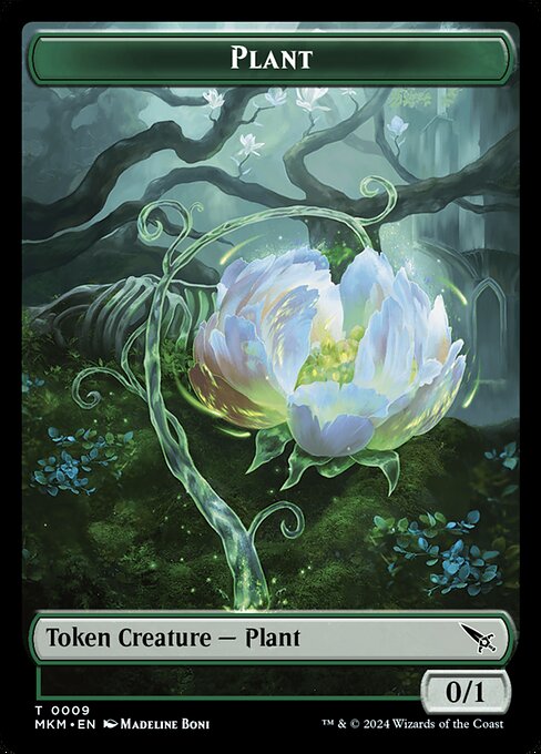 Plant - Murders at Karlov Manor Tokens