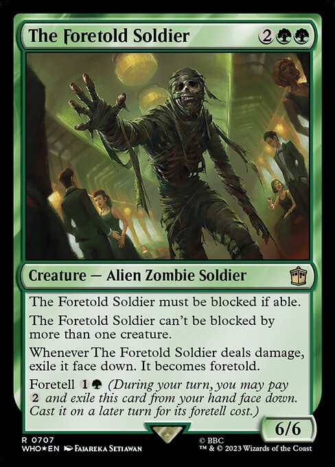 The Foretold Soldier - Doctor Who - Surge Foil