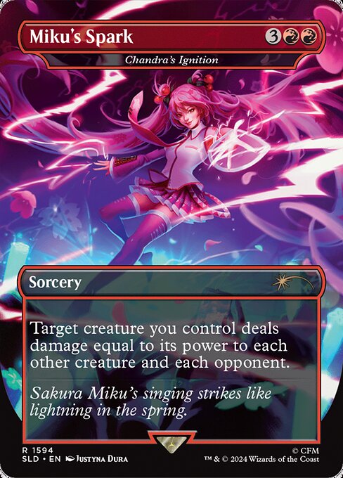 Miku's Spark (Chandra's Ignition) - Secret Lair Drop