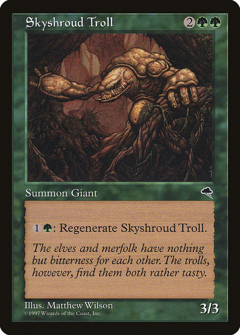 Skyshroud Troll - Tempest