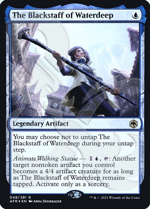 The Blackstaff of Waterdeep - Adventures in the Forgotten Realms Promos - Promo Foil