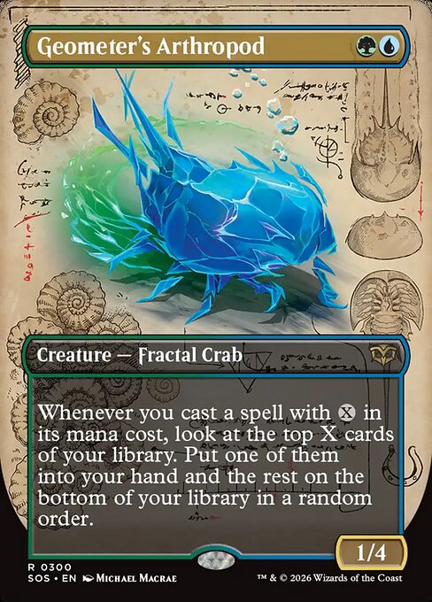 Geometer's Arthropod - Secrets of Strixhaven - Showcase