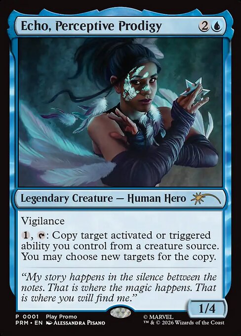 Echo, Perceptive Prodigy - Wizards Play Network 2026