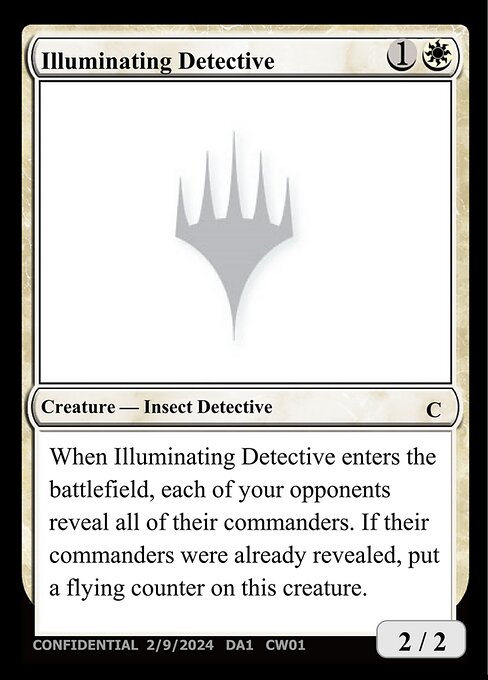 Illuminating Detective - Unknown Event