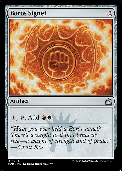 Boros Signet - Ravnica Remastered