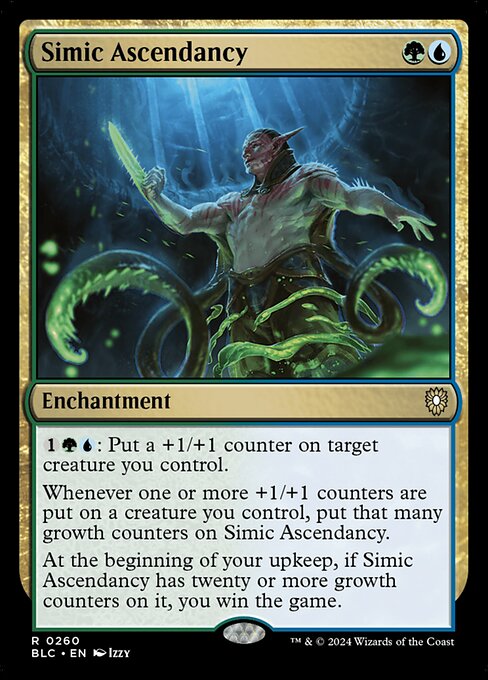 Simic Ascendancy - Bloomburrow Commander