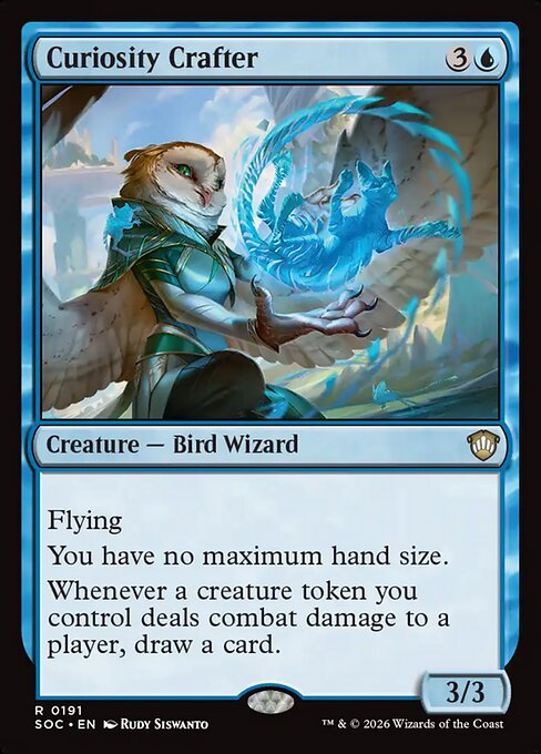 Curiosity Crafter - Secrets of Strixhaven Commander