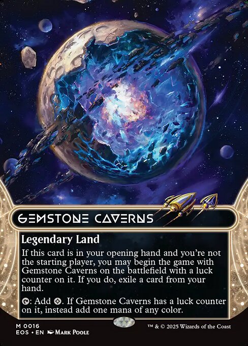 Gemstone Caverns - Edge of Eternities: Stellar Sights - Borderless