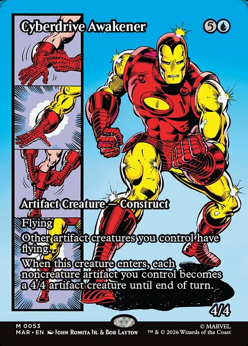 Cyberdrive Awakener - Marvel Universe - Borderless