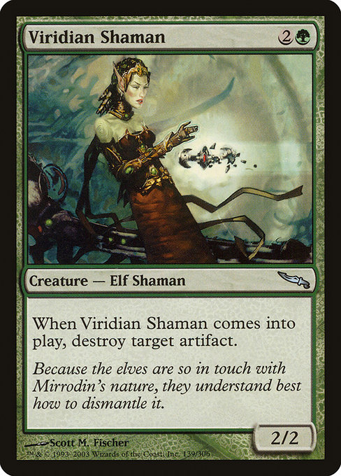 Viridian Shaman - Mirrodin