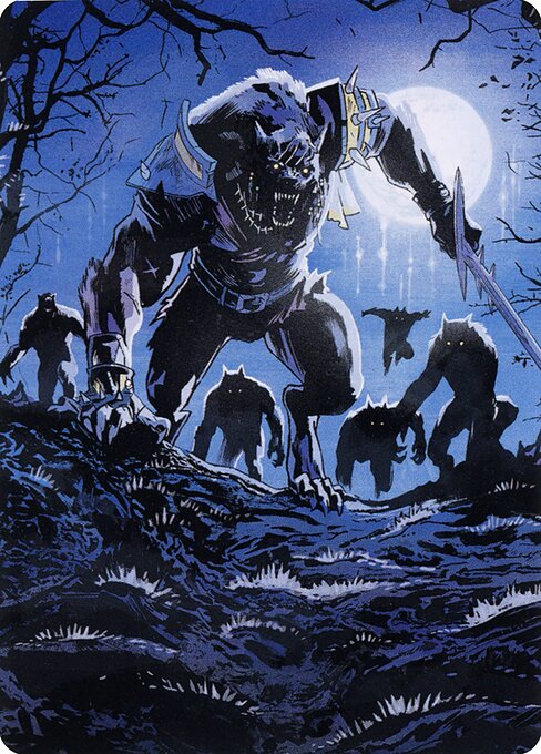 Tovolar, the Midnight Scourge - Midnight Hunt Art Series - Borderless