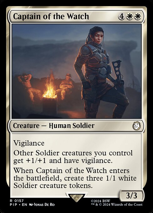 Captain of the Watch - Fallout