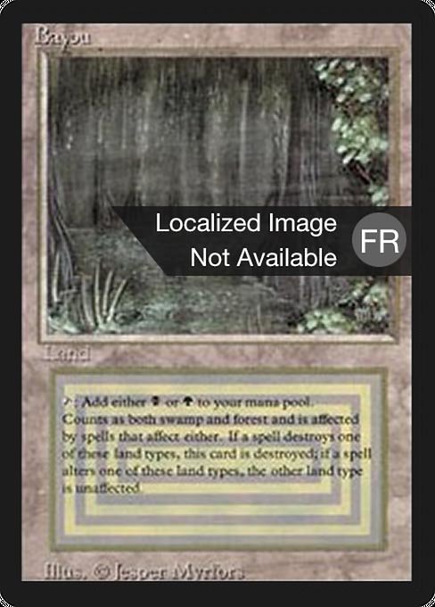 Bayou - Foreign Black Border