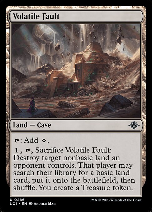 Volatile Fault - The Lost Caverns of Ixalan