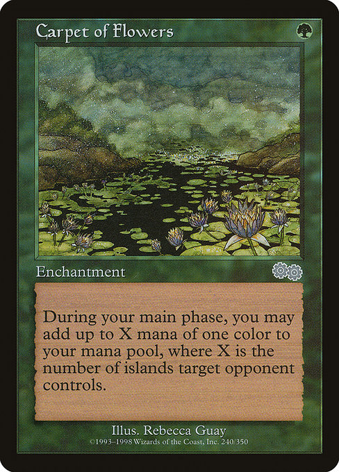 Carpet of Flowers - Urza's Saga