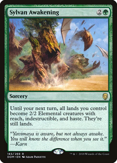 Sylvan Awakening - Dominaria