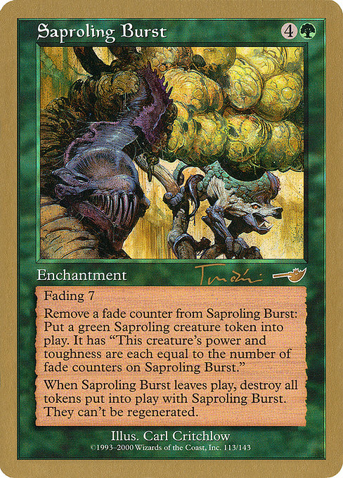 Saproling Burst - World Championship Decks 2001