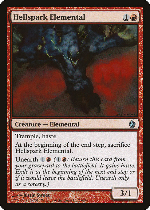 Hellspark Elemental - Premium Deck Series: Fire and Lightning - Promo Foil