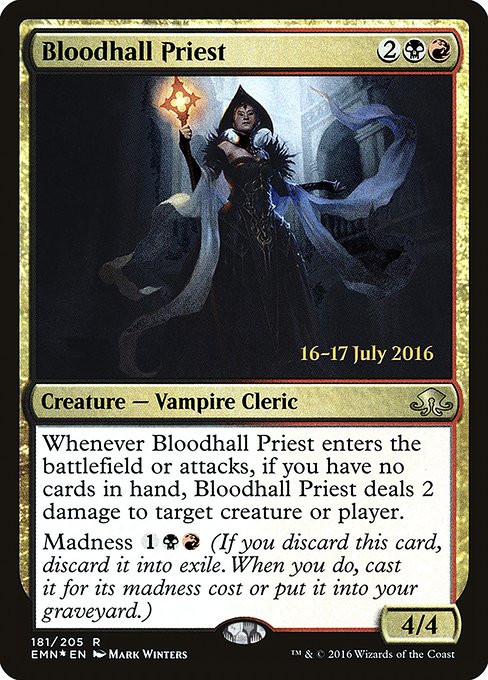 Bloodhall Priest - Eldritch Moon Promos - Promo Foil