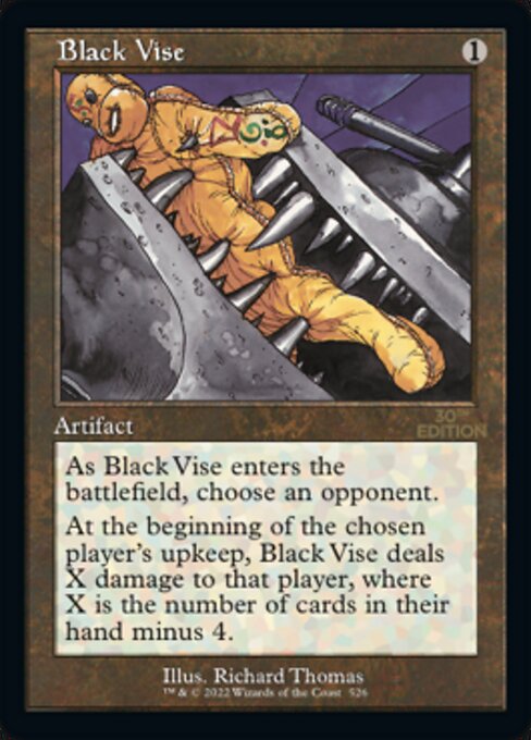 Black Vise - 30th Anniversary Edition