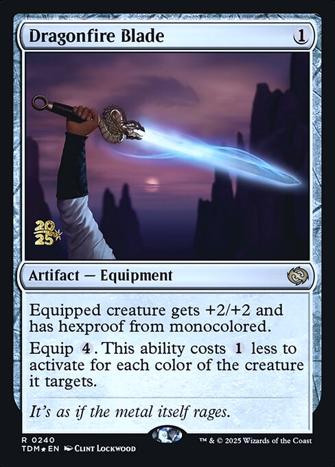 Dragonfire Blade - Tarkir: Dragonstorm Promos