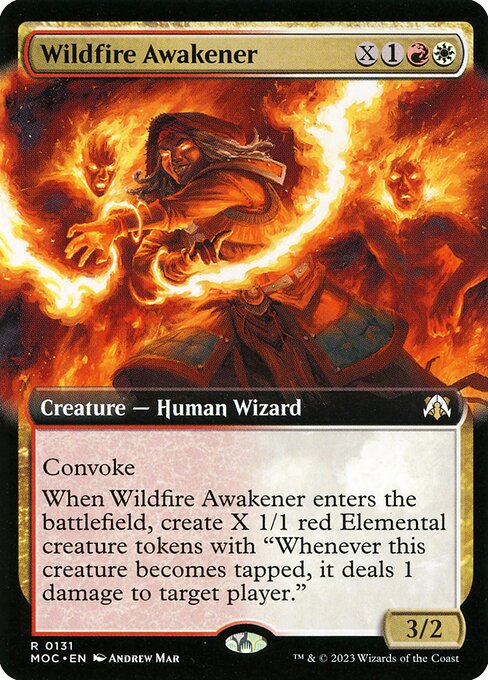 Wildfire Awakener - March of the Machine Commander