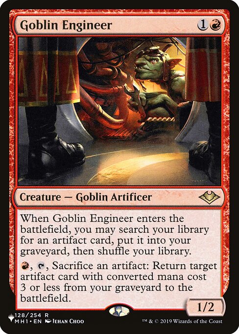 Goblin Engineer - The List