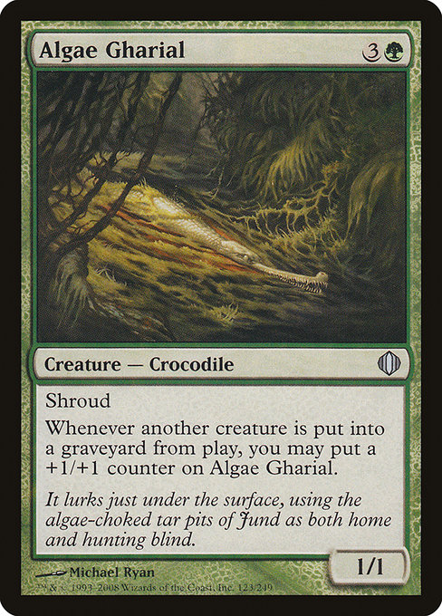 Algae Gharial - Shards of Alara