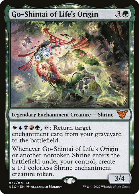 Go-Shintai of Life's Origin - Neon Dynasty Commander