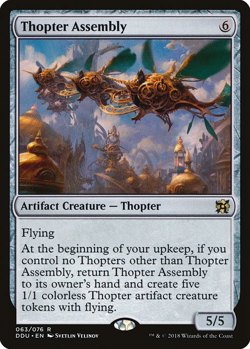 Thopter Assembly - Duel Decks: Elves vs. Inventors