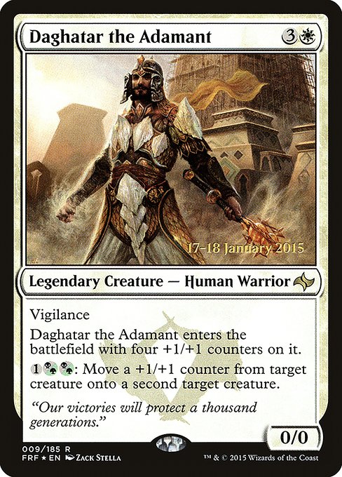 Daghatar the Adamant - Fate Reforged Promos - Promo Foil