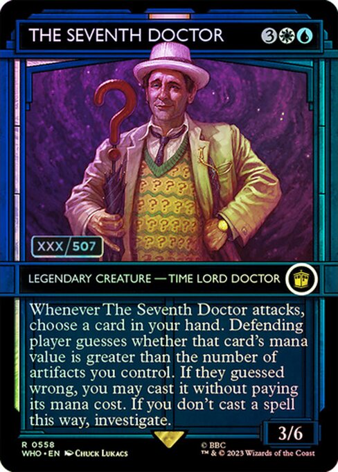 The Seventh Doctor - Doctor Who - Double Rainbow
