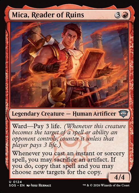 Mica, Reader of Ruins - Secrets of Strixhaven