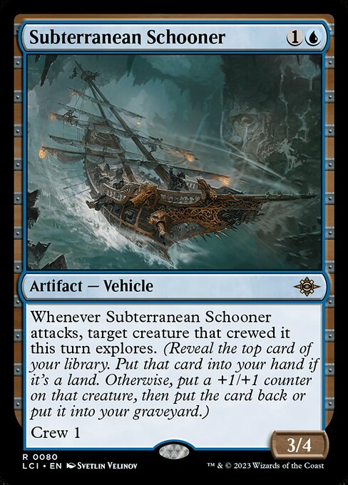 Subterranean Schooner - The Lost Caverns of Ixalan