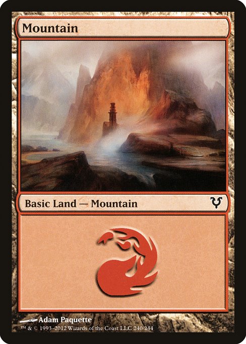 Mountain - Avacyn Restored