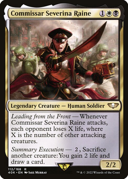 Commissar Severina Raine - Warhammer 40,000 Commander