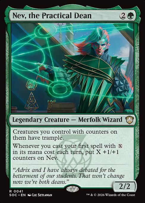 Nev, the Practical Dean - Secrets of Strixhaven Commander