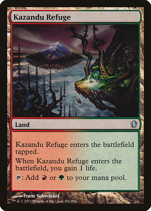 Kazandu Refuge - Commander 2013