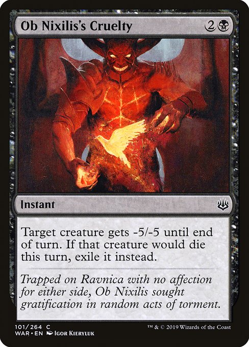 Ob Nixilis's Cruelty - War of the Spark