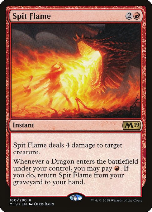 Spit Flame - Core Set 2019