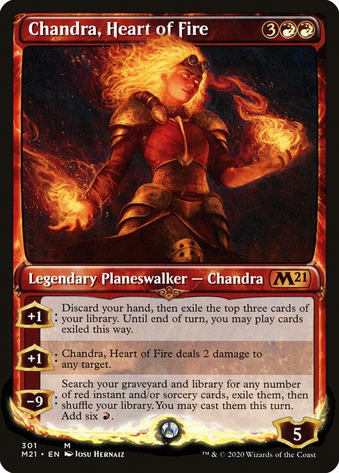 Chandra, Heart of Fire - Core Set 2021