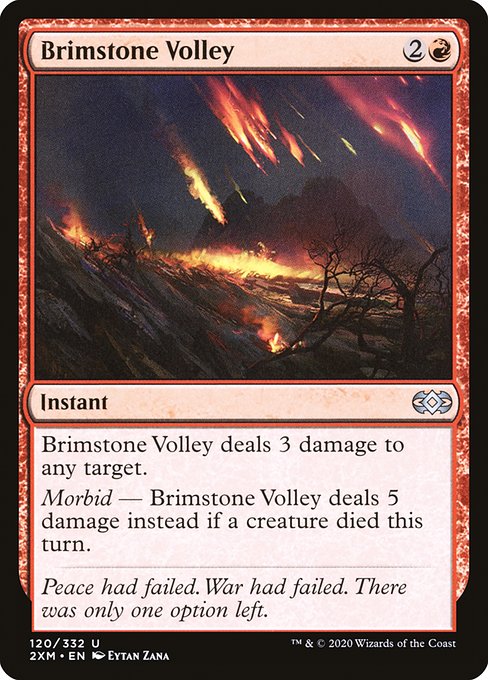 Brimstone Volley - Double Masters